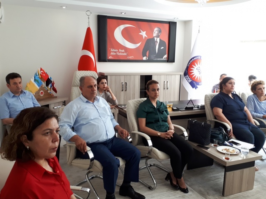 Yerel Yönetimler Çevre Toplantısı ilçe ve belde belediyelerin katılımıyla birliğimizde yapıldı