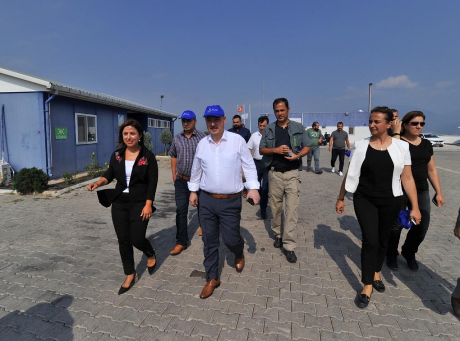 Osmaniye Valisi Ömer Faruk Coşkun Tesisimizi Ziyaret Etti